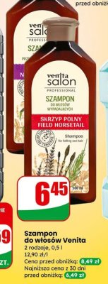 Szampon do włosów Venita Skrzyp Polny Field Horsetail promocja w Dino
