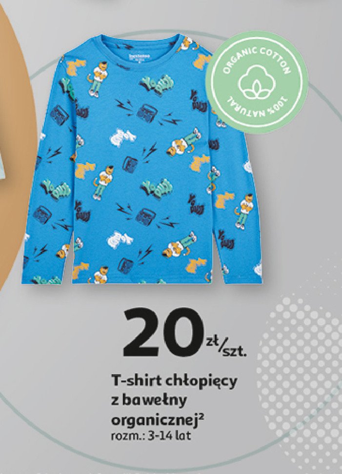 T-shirt chłopięcy 3-14 lat promocja