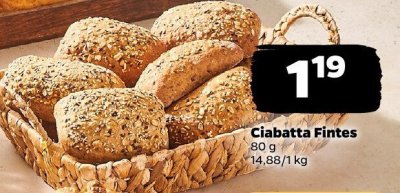 Ciabatta Fintas promocja w Netto