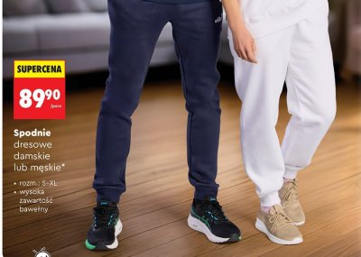 Spodnie dresowe męskie promocja w Biedronka