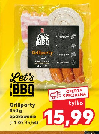 Grillparty K-classic let's bbq promocja