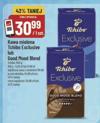 Kawa mielona Tchibo Exclusive lub Good Mood Blend promocja w POLOmarket