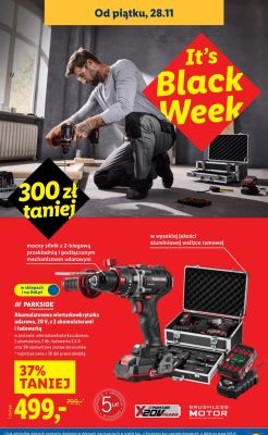 Wiertarko-wkrętarka udarowa Performance 20V z 2 akumulatorami i ładowarką PARKSIDE promocja w Lidl