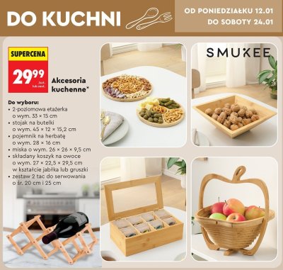 Akcesoria kuchenne: pojemnik na herbatę promocja w Biedronka