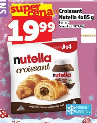 Croissant Nutella 4x85 g promocja w TOPAZ