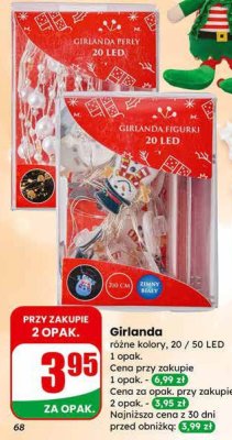 Girlanda 20 LED / 50 LED promocja w Dino