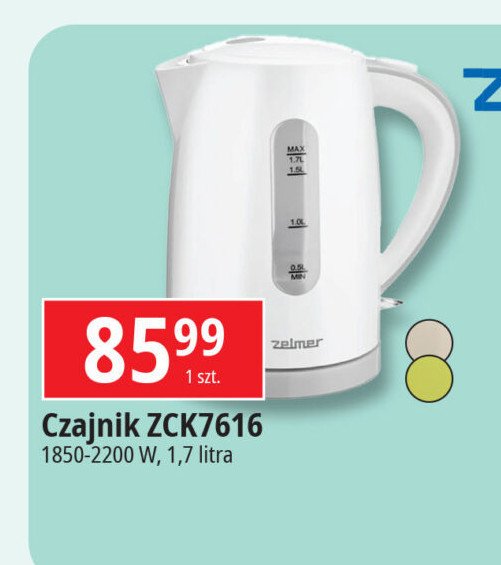 Czajnik zck 7616s Zelmer promocja