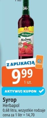 Syrop Herbapol różne rodzaje promocja w Leclerc