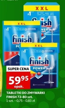 Tabletki do zmywarki FINISH POWERBALL promocja