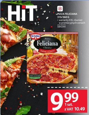 Pizza Feliciana Classic Dr. Oetker 315/360 g promocja w Selgros