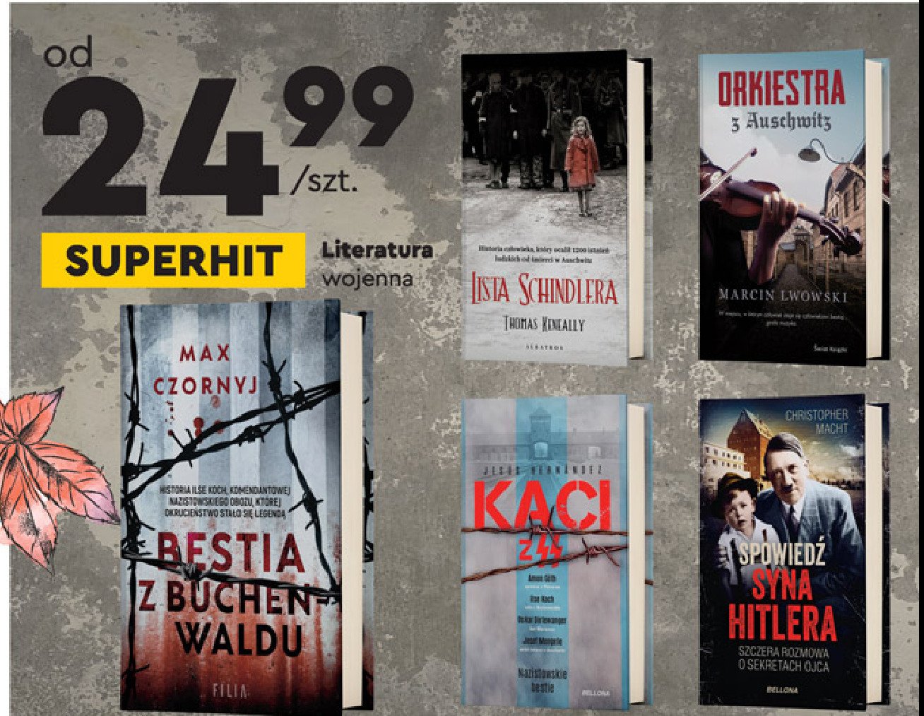 Thomas keneally "lista schindlera" promocja