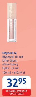 Błyszczyk Maybelline błyszczyk do ust Lifter Gloss, różne kolory promocja w Drogerie DM