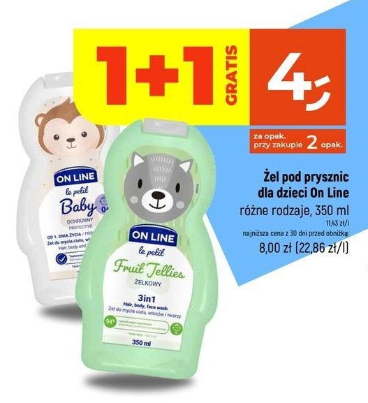 Żel pod prysznic 3w1 On line le petit promocja