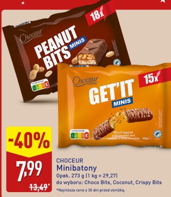 Minibatony Get'It promocja w Aldi