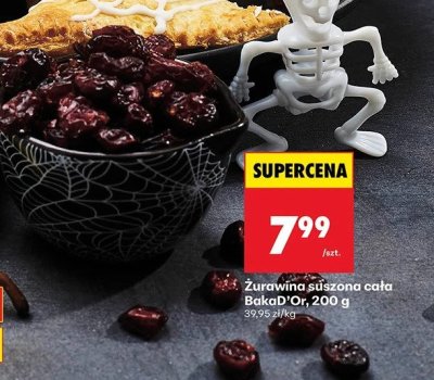 Żurawina suszona cała BakaD'Or 200 g promocja w Biedronka