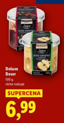 Deser Deluxe różne rodzaje promocja w Lidl