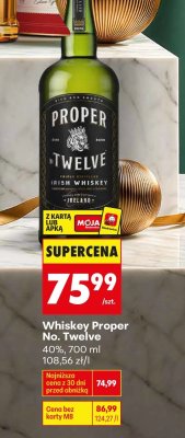Whiskey Proper No. Twelve promocja w Biedronka