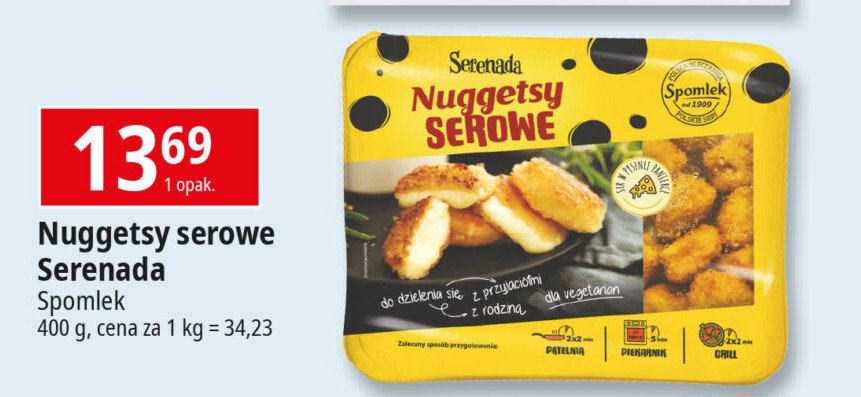 Nuggetsy serowe Serenada promocja