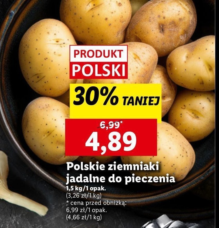 Ziemniaki do pieczenia promocja