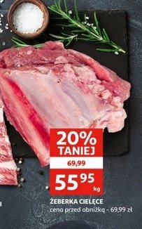 Żeberka cielęce promocja
