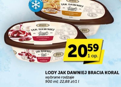Lody Jak Dawniej Bracia Koral promocja w ABC