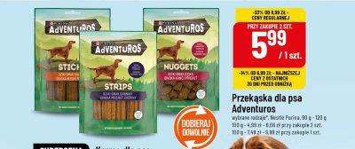 Przekąska dla psa, wybrane rodzaje promocja w POLOmarket