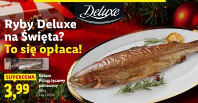 Pstrąg tęczowy patroszony Deluxe promocja w Lidl