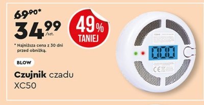 Czujnik dymy XC50 promocja w Biedronka