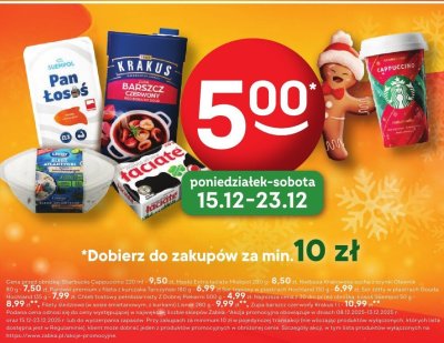 Napój kawowy Cappuccino Starbucks 220ml promocja w Żabka