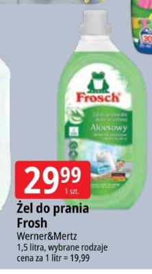 Żel do prania Frosh Werner&Mertz promocja w Leclerc
