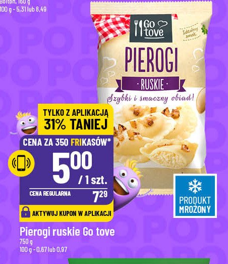 Pierogi ruskie Gotove promocja