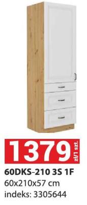 Szafka kuchenna 60DKS-210 3S 1F promocja w Merkury Market