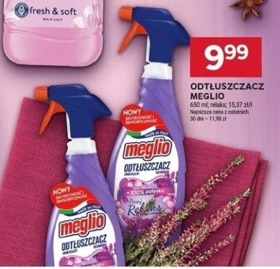 Odtłuszczacz Meglio promocja w Stokrotka