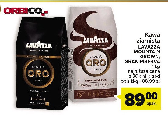 Kawa Lavazza qualita oro mountain grown promocja