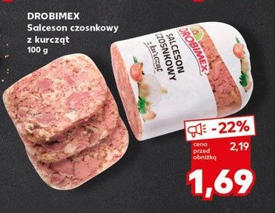 Salceson czosnkowy Drobimex promocja