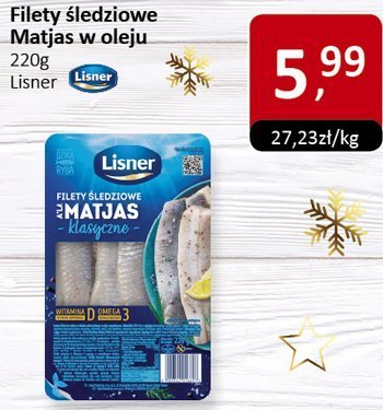 Filety śledziowe Matjas w oleju promocja w Market Point