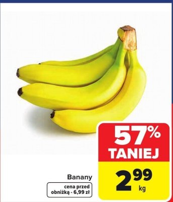 Banany promocja w Carrefour