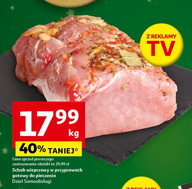 Schab w przyprawach promocja