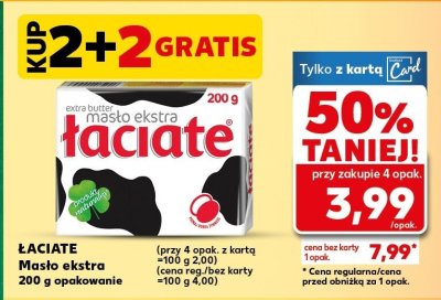 Masło ekstra Z mlecznej drogi promocja w Kaufland
