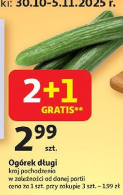 Og贸rek d艂ugi bio promocja w Auchan