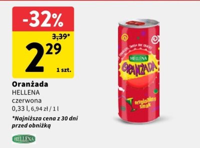 Oranżada czerwona Bolek i lolek promocja w Intermarche