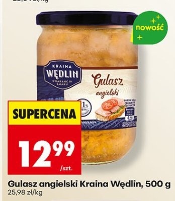 Gulasz angielski, 500 g promocja w Biedronka