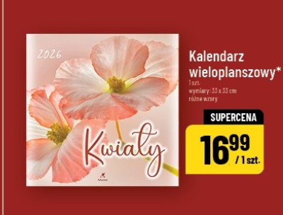 Kalendarz wieloplanszowy promocja w POLOmarket