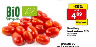 Pomidory truskawkowe bio promocja