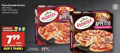 Pizza promocja w Delikatesy Centrum