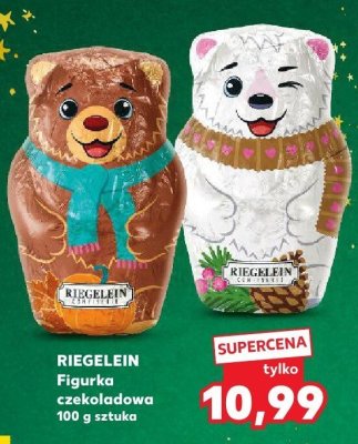 Figurka czekoladowa Riegelein 100g promocja w Kaufland