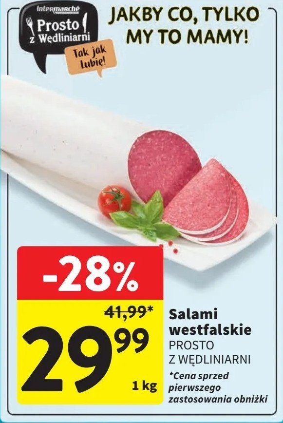 Salami westfalskie Prosto z wędliniarni promocja