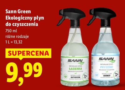 Ekologiczny płyn do czyszczenia, różne rodzaje promocja w Lidl