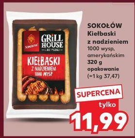 Kiełbaski z nadzieniem 1000 wysp Sokołów grill house promocja