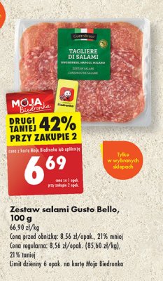 Zestaw salami Gustobello promocja
